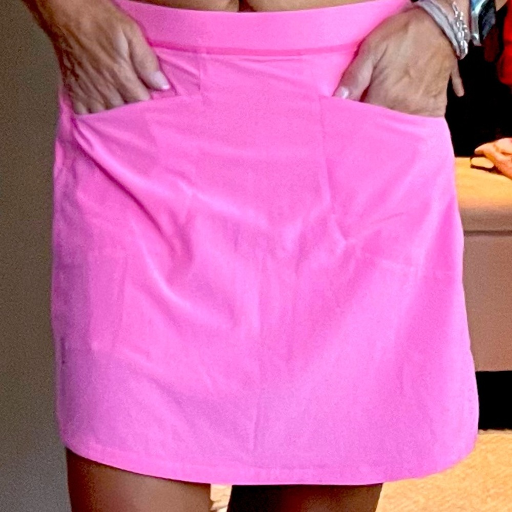 Ralph Lauren Sport golf skirt- size S   Coral pink